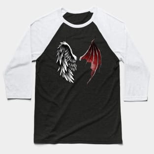 lucifer angel wings Baseball T-Shirt